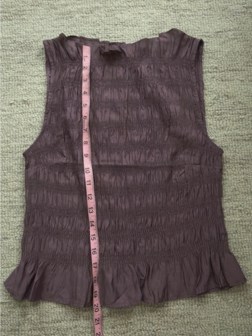 H&M ruffled top